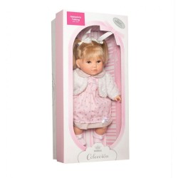 Luxusná hovoriaca detská bábika-dievčatko Berbesa Natálka 40cm ružová #1