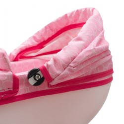 Luxusný detský kočík pre bábiky New Baby COMFORT ružový #3