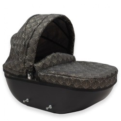 Luxusný detský kočík pre bábiky New Baby COMFORT zlato-čierny #2