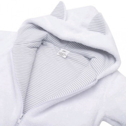 Luxusný detský zimný kabátik s kapucňou New Baby Snowy collection biela #1