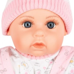 Maďarsky hovoriaca a spievajúca detská bábika PlayTo Júlia 46 cm ružová #2