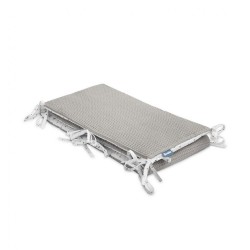 Mantinel do postieľky vafle Sensillo púpavy tmavo šedý sivá #1