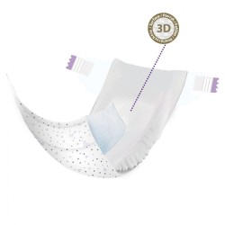 MEGAPACK Detské jednorázové plienky New Love Premium comfort 4 MAXI 7-18 kg 5x44 ks biela #2