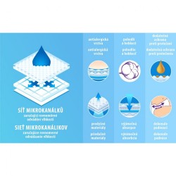 MEGAPACK Detské jednorázové plienky New Love Premium comfort 4 MAXI 7-18 kg 5x44 ks biela #4