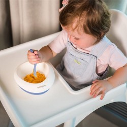 Miska s prísavkou a lyžičkou Baby Ono mätová zelená #7