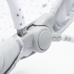 Multifunkčné hojdacie lehátko pre miminko Baby Mix hviezdičky zelené #4