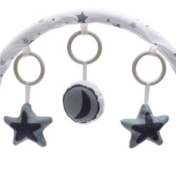 Multifunkčné hojdacie lehátko pre miminko Baby Mix hviezdičky zelené #5