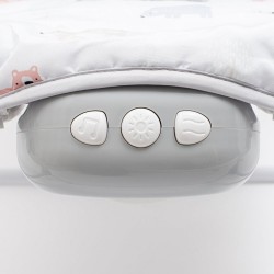 Multifunkčné hojdacie lehátko pre miminko Baby Mix slimák sivá #2