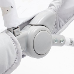 Multifunkčné hojdacie lehátko pre miminko Baby Mix slimák sivá #4