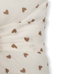 Mušelínová šnurovacia zavinovačka New Baby little heart podľa obrázku #2