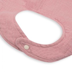 Mušelínový detský podbradník New Baby pink ružová #1