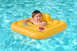 Nafukovacie sedadlo s operadlom Bestway Swim Safe Step A 69cm Žltá #2