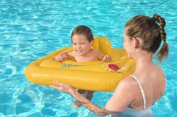 Nafukovacie sedadlo s operadlom Bestway Swim Safe Step A 69cm Žltá #5