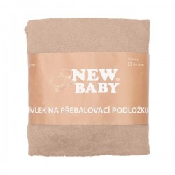 Návlek na prebaľovaciu podložku New Baby 50x70 béžový #1