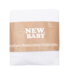 Návlek na prebaľovaciu podložku New Baby 50x70 biely #1