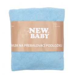 Návlek na prebaľovaciu podložku New Baby 50x70 modrý #1