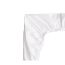 Nepremokavé prestieradlo Jersey do kočíka Sensillo biela 35x75 cm #2