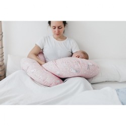 Obliečka na dojčiaci vankúš v tvare C New Baby Hviezdy sivé biela #6
