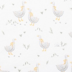 Obojstranná detská zavinovačka New Baby Husičky 80x80 cm sivá #2