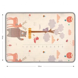 Obojstranná penová podložka Milly Mally Kinder Animals 178x120 cm podľa obrázku #1