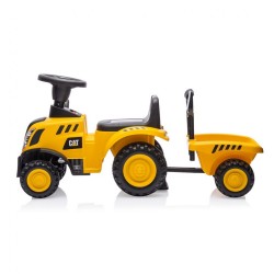 Odrážadlo CAT TRACTOR Milly Mally žlté #1