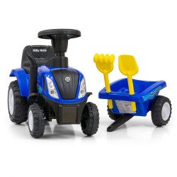 Odrážadlo NEW HOLLAND T7 TRAKTOR Milly Mally modré #3