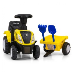 Odrážadlo NEW HOLLAND T7 TRAKTOR Milly Mally žlté #3