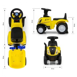 Odrážadlo NEW HOLLAND T7 TRAKTOR Milly Mally žlté #8
