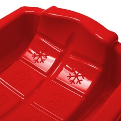 Plastové boby s brzdami Baby Mix KAROL červené #1