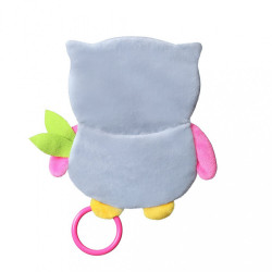 Plyšová hračka Baby Ono Owl Celeste sivá #1