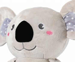 Plyšový zaspávačik koala s projektorom Milly Mally sivá #1