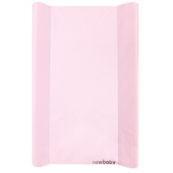 Prebaľovacia podložka mäkká New Baby BASIC beige 49x70cm ružová #1