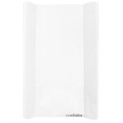 Prebaľovacia podložka mäkká New Baby BASIC white 49x70cm biela #1
