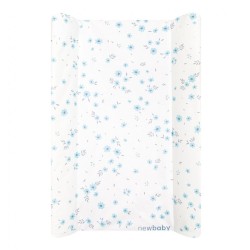 Prebaľovacia podložka mäkká New Baby Flowers 49x70cm biela #1