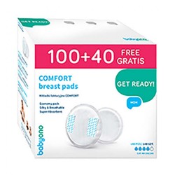 Prsné vložky Baby Ono COMFORT 100+40ks gratis biela #1