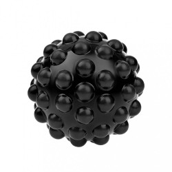 Sada senzorických hračiek Akuku balóniky 4ks 6 cm čiernobiele podľa obrázku #5
