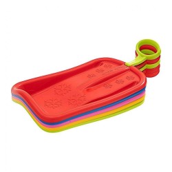 Sánkovací klzák s pohyblivou rukoväťou Baby Mix SNOW ARROW 74 cm modrý #2
