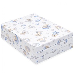 Skladacia matrac do postieľky New Baby STANDARD 120x60x5 cm koala modrá #2
