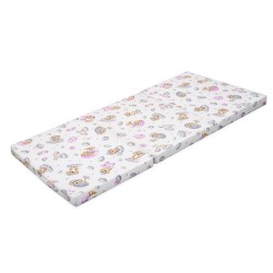 Skladacia matrac do postieľky New Baby STANDARD 120x60x5 cm koala ružová #1