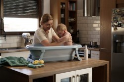 Skladacia plastová vanička Tega Baby pink ružová #9