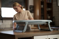 Skladacia plastová vanička Tega Baby pink ružová #7