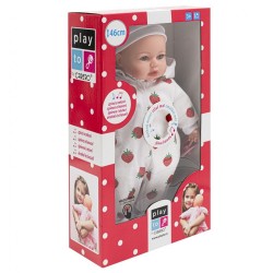 Slovensky hovoriaca a spievajúca detská bábika PlayTo Nati 46 cm ružová #2