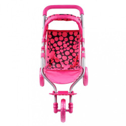 Športový kočík pre bábiky PlayTo Olivie ružový podľa obrázku #1