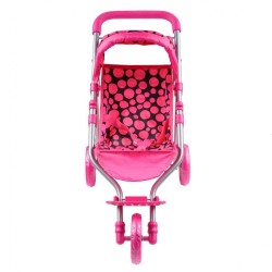 Športový kočík pre bábiky PlayTo Olivie ružový podľa obrázku #1