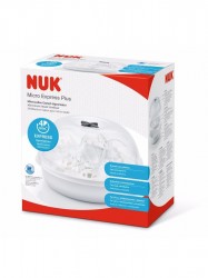 Sterilizátor do mikrovlnnej rúry Vario Express Plus Nuk biela #1