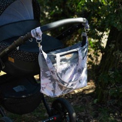 Taška Sensillo Velvet pivonky podľa obrázku #1