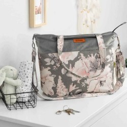 Taška Sensillo Velvet pivonky podľa obrázku #5