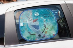 Tienidlá do auta 2 ks v balení Frozen 2 modrá #1