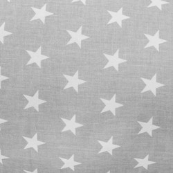 Univerzálny dojčiaci vankúš v tvare C New Baby Hviezdičky sivý #2