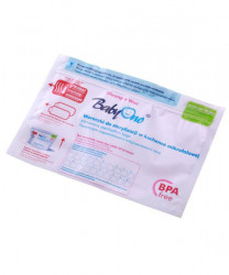Vrecká pre sterilizáciu v mikrovlnnej rúre Baby Ono transparentná
